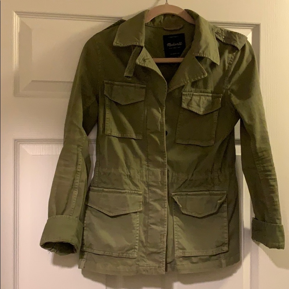 Madewell surplus jacket Olive Green